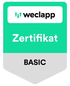 weclapp-Zertifikat Basic