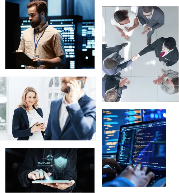 Bilder Collage mehrerer Unternehmens Bilder